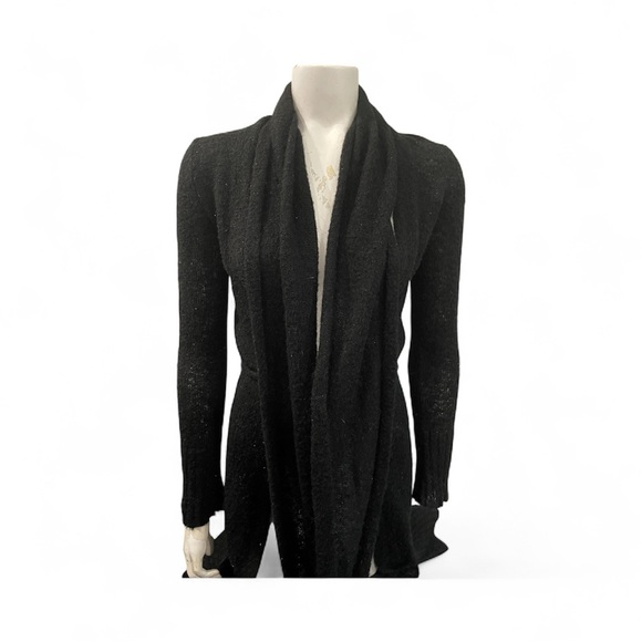 Express Chick black Belted Cardigan (XS) - Picture 1 of 14